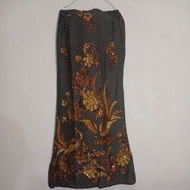 010 Fayet Brown Kebaya Skirt L pi 70 cm