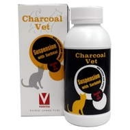 CHARCOAL VET 100mL / Ubat Cirit Birit Kucing dan Anjing / Keracunan Makanan