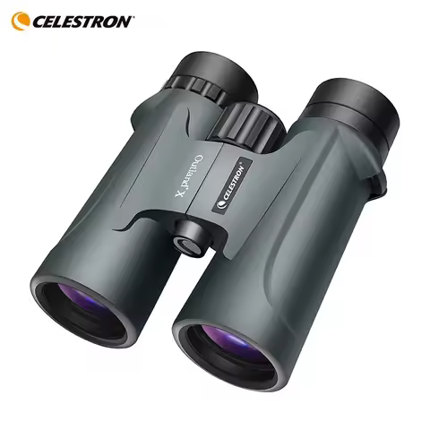 Celestron Outland X 8x42 10X42 Green Binoculars Waterproof & Fogproof Binoculars for Adults Multi-Co