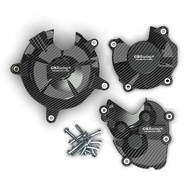 สำหรับ Kawasaki Ninja ZX-6R ZX6R ZX 6R 2024-2025เครื่องยนต์มอเตอร์ไซค์ฝากระโปรงชุดปกปิดฝาครอบเครื่อง