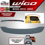 TOYOTA WIGO 2013 2014 2015 2016 2017 2018 2019 2020 2021 2022 2023 MODEL UNPAINTED SPOILER! CHOOSE Y