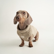 Midnight Layer - Knitwear Collection - เสื้อผ้าสัตว์เลี้ยง เสื้อสุนัข เสื้อหมา เสื้อแมว (LATTE)