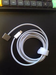 USB-C 至MagSage 3 充電線 2米 銀色