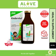 [ALIVE PHARMACY] SALUS Kindervital 250ML – Multivitamin Cecair untuk Kanak-Kanak