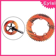 [Eyisi] Sturdy Bike Chainring High Strength /56T BCD130 Chain Wheel Chainwheel Orange