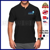 T Shirt Polo Cotton LINE CLEAR Express / LINECLEAR Baju Sulam Pakaian Food Parcel Courier Delivery D