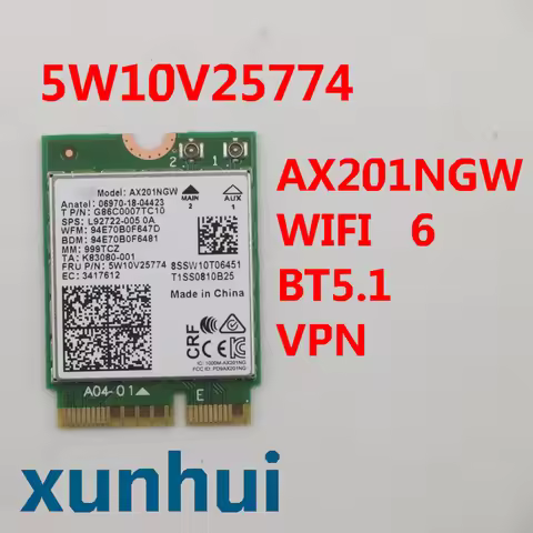 5W10V25774 for lenovo thinkCentre M90t M70q M70s M80t M90s M90a M80s M80q Gen 3 WIFI AX201NGW SW10T0