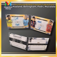 [Mentor Shop] ✨ Haaland, Bellingham, Pedri & Musiala Custom Booklet Facsimile Signature Card ✨A Limi
