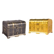 A1Pirate Treasure Chest Decorative Treasure Chest Keepsake Jewelry Box Plastic Toy Treasure Boxes Pa