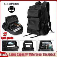 [Archer.] Laptop Backpack, Large Capacity Breathable Anti-Theft Backpack, Backpack for Business Travel School, Black