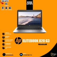 HP EliteBook 820 G3 Laptop | Intel Core i5-6th Gen | 12.5" Display | 4GB-8GB Ram 128GB-256GB-512GB SSD | Windows 11 Pro
