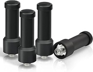 Bingfu UHF 400-460MHz Radio Antenna Replacement Walkie Talkie SMA Female Short Antenna 4-Pack Compat