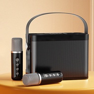 POLVCDG YS-219 Home KTV Microphone Set Wireless Bluetooth Speaker Microphone Mouthpiece Audio MIC