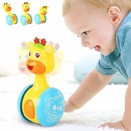 EDUCATIONAL TOY FOR BABY RATTLE LEARNING TO CRACK GIRAFFE