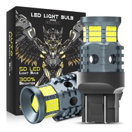 Cross-Border Car Lights Supply T20 7440 WY21W LED Decoding Turn Signal Reversing Light W21W Brake Li