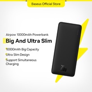 Baseus Airpow 10000mAh Power Bank Fast Charge Power Bank For Phone External Powerbank