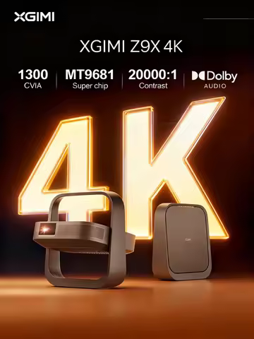 XGIMI Z9X 4K UHD Portable Triple Color Laser Projector 3D Optical Zoom UHD Video Beamer for Home The