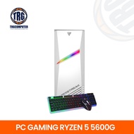 Ryzen 5 5600g assembled gaming PC RX Vega 7 integrated/ 16GB DDR4 Ram/ 256GB SSD Nvme Gaming Mouse K