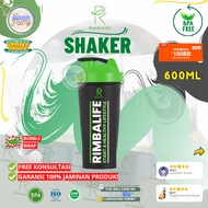 Shaker Rimbalife 600 ML Rimba Life Whey Mass Gainer M1 Muscle First MuscleFirst Evolene Shake Milk B
