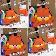 Garfield 人名牌 加菲貓 行李牌 姓名牌 掛牌   卡通 公仔 旅行用品 精品 飾物 旅行袋掛牌 Luggage tag 行李掛牌