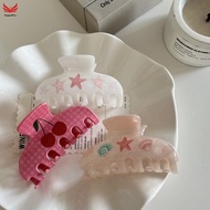 Sea Star Hair Clip - Sweet Half Circle Shark Clip for Girls
