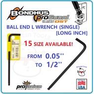 BALL TIP INCH ALLEN KEY BONDHUS BRAND BALL END L-WRENCH SINGLE LONG BLACK BALL ALLEN KEY HEXAGON DRI
