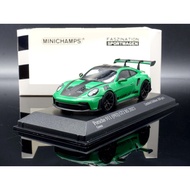 [M.A.S.H] Minichamps 1/43 Porsche 992 GT3 RS 2023 Green Black Wheel 0