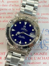 🌈🌈新返貨啦🌈🌈📑連出世紙📑💙罕有藍色面💙36mm 扭圈 😎Tudor Submariner 75190 連原裝Tudor 9315潛水鋼帶🌈🌈BW535(旺角洗衣街店）