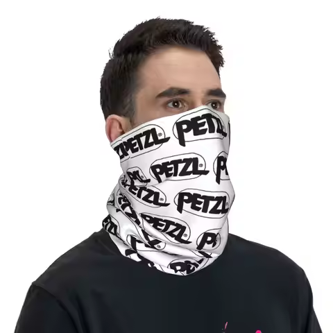 Sport Climbing P-Petzl-S Bandana Neck Gaiter Printed Mask Scarf Multifunction Face Mask Outdoor Spor