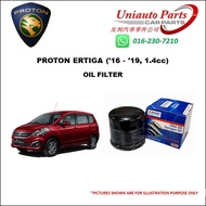 PROTON ERTIGA ('16 - '19, 1.4cc) OIL FILTER - LABEL 0986AF0363