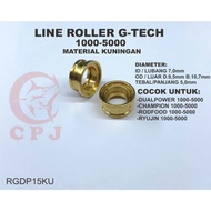 G-TECH DUAL POWER 1000-5000 BRASS ROLLER (RGDP15KU)
