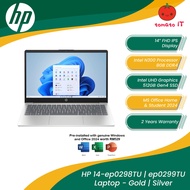 HP 14-EP0298TU | 14-EP0299TU Laptop - 14" IPS/Intel N300/8GB DDR4/512GB SSD/Intel UHD/Win11 Home