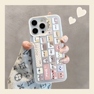 Keyboard Cat Case For Vivo Y17 Y12 Y12S Y30 Y7S Y50 Y100 S10 S10E V23E V23 V25 V27 V29 X60 X70 X80 X