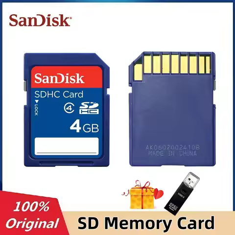 Sandisk 4GB SD SDHC Card Camera Memory Card 4G for Canon Panasonic CCD digital 3D Printer CNC SDHC M
