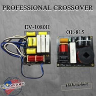 Mugast 500W 2-Way Frequency Divider, Professional Speaker Crossover Filter for All 12-18 inch Stage 