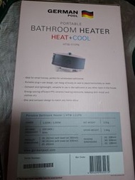 German Pool HTW-111PN 浴室暖風機，德國寶 移動浴室寶，冷暖風。