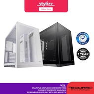 TECWARE VXL Dual Chamber / VXR TG ATX Gaming Case Chasis (BLACK / WHITE) VXC ATX /  VXM TG/MESH PANE