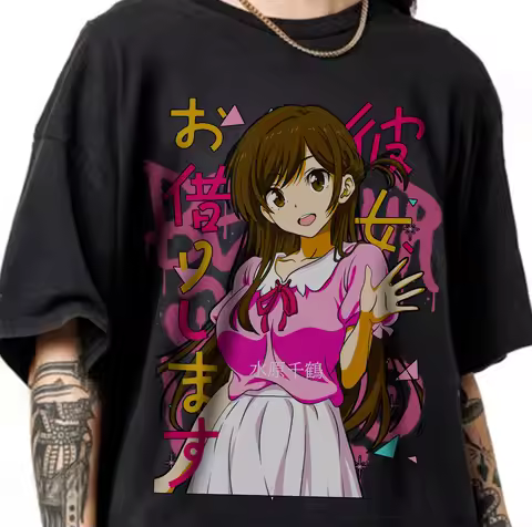 Chizuru Mizuhara T-shirt, Inspired Rent-A-Girlfriend T-shirt