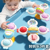 3PCS Suction Cup Spinner Toys for 1 Year Old Boy Girl|Spinning Top Baby Toys 12 18 Months|1 2 Year O