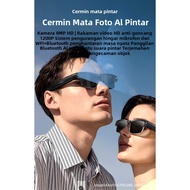 2025 Latest Style AI Smart Glasses Camera Photograph 8 million HD Video Recording Bluetooth Multi-La