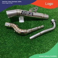 Canister Ds4/Daeng 4 Tube type 51mm For Xrm 125 Wave 110 Rs 125 Fury Smash Raider J