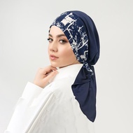 New Print Muslim Hijabs Women Soft Strech Turban Cap Head Wrap Cancer Bandanna Cap Chemo Hair Loss C