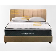 Velvet Bed Divan Bed Katil Add On Foam Mattress