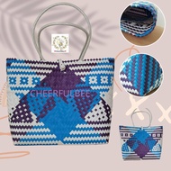 [Trends eMart] RAYA FREE TWILLY Finely Handwoven Malaysian Borneo SARAWAK Penan Handmade Tote Bag XL