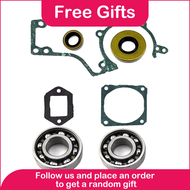 LazaraToy Crankcase Gasket Crankshaft Bearing Set Fits for STIHL 038 MS380 MS381 Chainsaw Lawnmower 