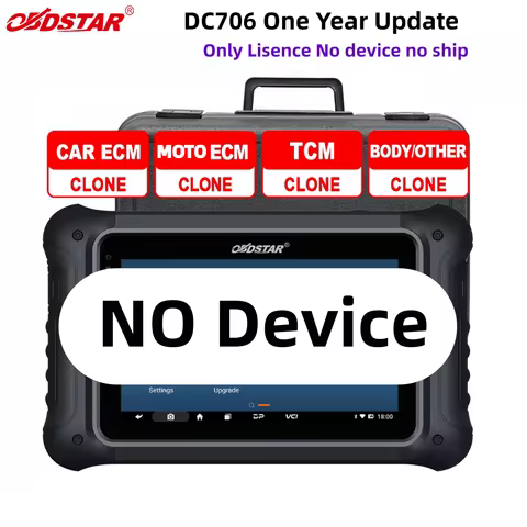 OBDSTAR DC706 ECU Tool One Year Update Service(Customized Service, No shipping )