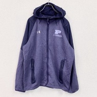 古著 UNDER ARMOUR 運動衫/連帽衫，藏藍色，L 碼
