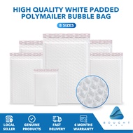 High Quality White Padded Polymailer Bubble Bag Self-Seal Envelope Mailer Bag Thick Water Resistant