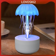 [LovoskiacMY] Jellyfish Aesthetic Humidifier Versatile Cute Night Lamp Colorful Light Mute Personal 