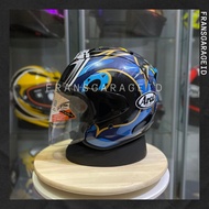 HELM ARA! VZRAM VZ RAM NAKASUGA GLOSSY HALF FACE 1:1 COPY ARA!